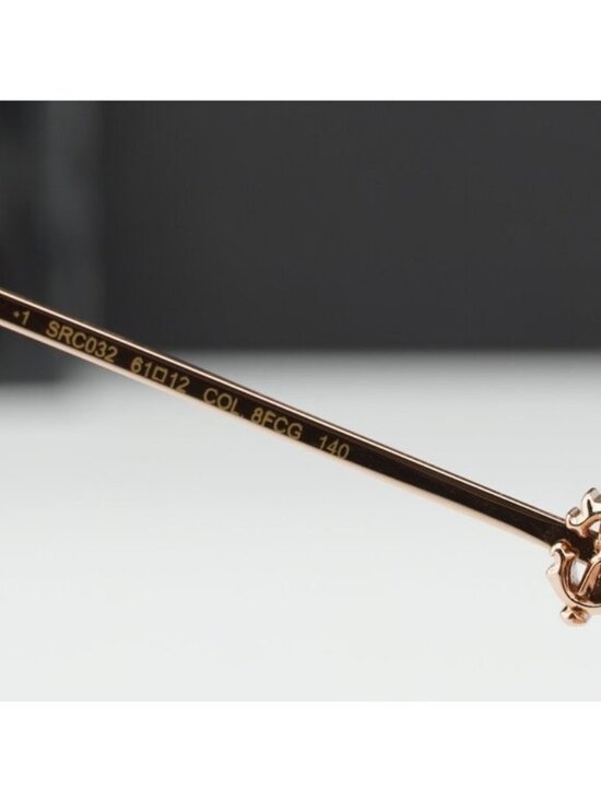 Roberto Cavalli SRC032M 8FCG Aviator Sunglasses - Gold/Orange main image 5